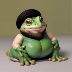 muslim frog Meme Template