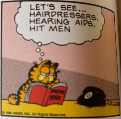 Garfield hitmen Meme Template