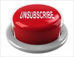 unsubscribe button Meme Template