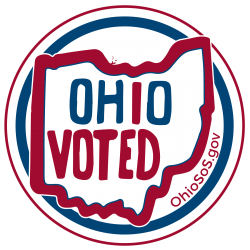 Ohio “I Voted” Sticker Meme Template