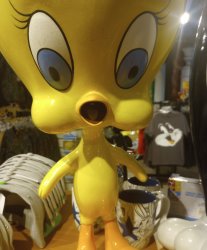 Surprised Tweety bird Meme Template