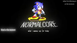 Normalcore's first ever announcement temp (REMAKE) Meme Template