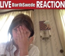 Live DarthSwede reaction Meme Template