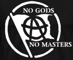 Atheism Anarchism No gods, no masters JPP Meme Template