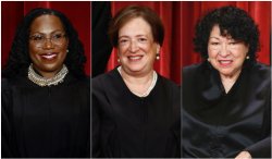 Three SCOTUS Liberals Meme Template