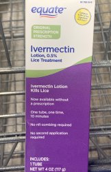 Ivermectin lotion - ExpressLane JPP COVID Meme Template