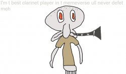 Squidward brother Meme Template