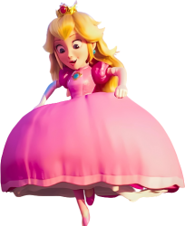 peach floating Meme Template