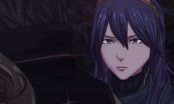 lucina looking at her friend Meme Template