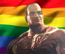Gay Armstrong Meme Template