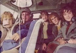 Hobbits In A Helicopter Meme Template