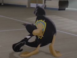 Daffy Kissing His Own Ass Meme Template