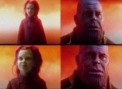 Thanos a que costo Meme Template