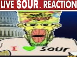 Live sour soyjak reaction Meme Template