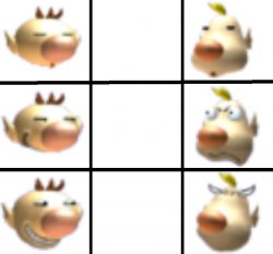 OLIMAR & LOUIE FACES Meme Template