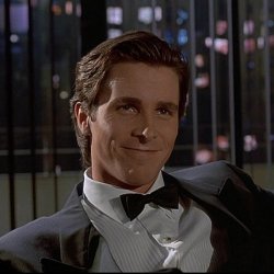 Patrick Bateman Meme Template