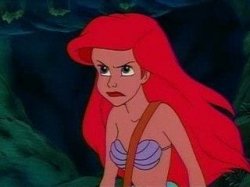 ariel angry Meme Template