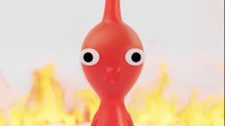 Red pikmin Meme Template