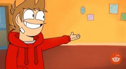 Tord showing off Meme Template