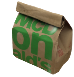 mcdonalds bag food freetoedit sticker by @lay_boojiebxby Meme Template