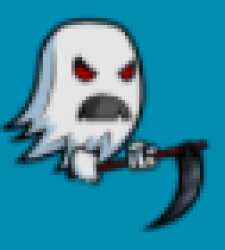 Furious Ghostly reaper Meme Template