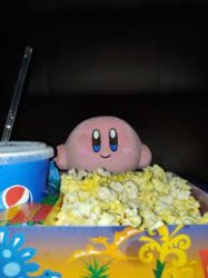 Kirby At The Theater Meme Template