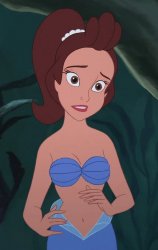 Belle Mermaid Meme Template