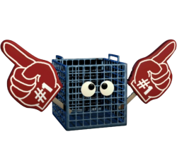 Nö.1 crate the holy crate Meme Template