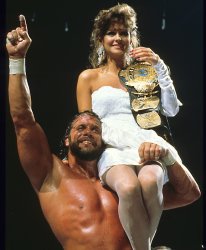 Macho Man and Miss Elizabeth Meme Template