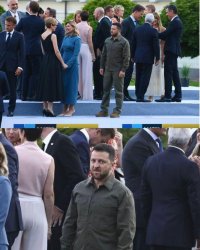 Left Out Zelensky Meme Template