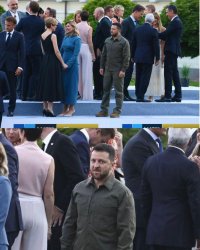 Left-out Zelensky Meme Template