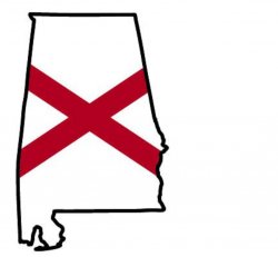 Alabama Map overlay Meme Template