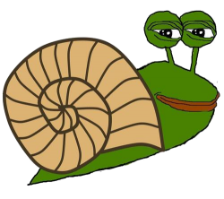 Snail Pepe Meme Template