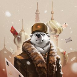 Soviet Polar bear Meme Template