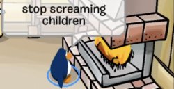 penguin at fire Meme Template