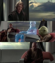 Star wars Jedi council Meme Template