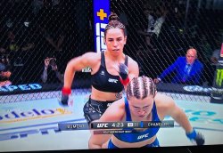 Chelsea Chandler Runs Away UFC Meme Template
