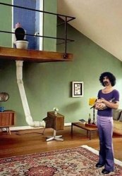 Frank Zappa toilet tv Meme Template
