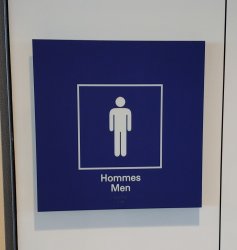 Toilet sign Meme Template