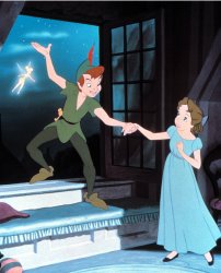 peter pan and wendy Meme Template