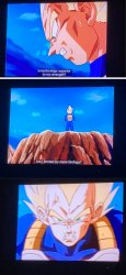 Blank SSJ Vegeta Meme Template