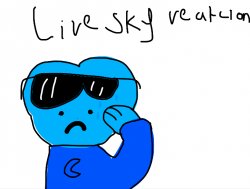Live sky reaction Meme Template