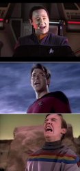 Data Riker Wesley Meme Template