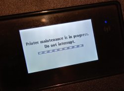 Printer maintenance in progress Meme Template