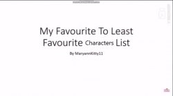 My Favorite Character Meme Template
