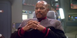 Sisko on Defiant bridge Meme Template