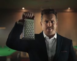 Manscaped cheese grater Meme Template