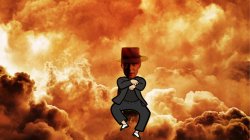 Oppenheimer style Meme Template