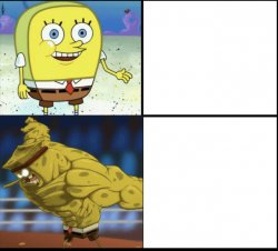 Spongebob freaking out Meme Template