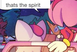 amy thats the spirit Meme Template